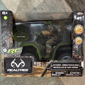 Realtree RC ATV Rider in Green and Black
